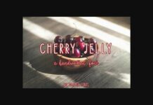 Cherry Jelly Font Poster 1