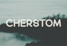 Cherstom Font Poster 1