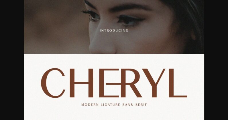 Cheryl Font Poster 3