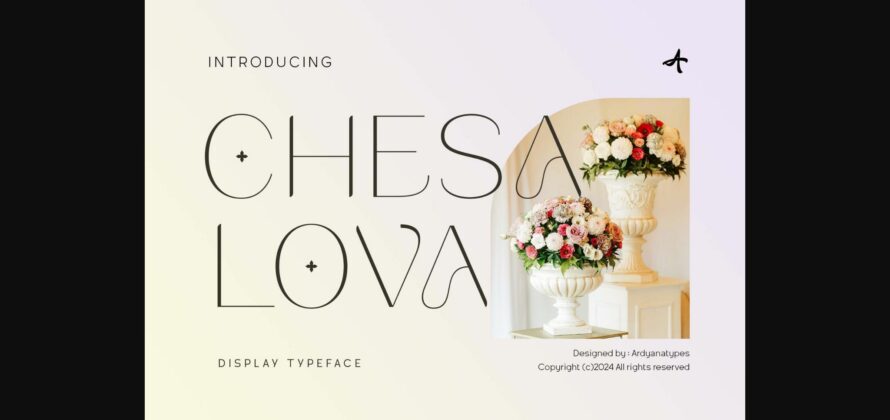 Chesalova Font Poster 1