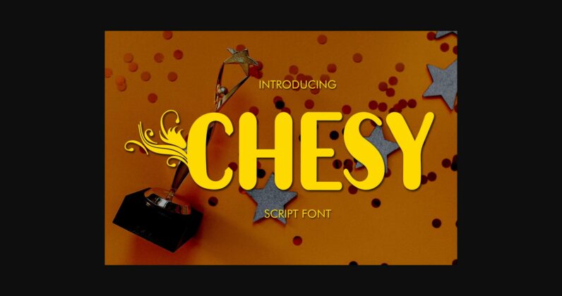 Chesy Font Poster 3