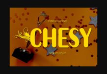 Chesy Font Poster 1