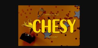 Chesy Font Poster 1