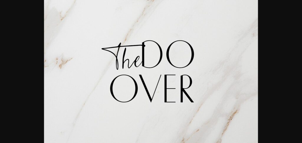 Chic Font Poster 5