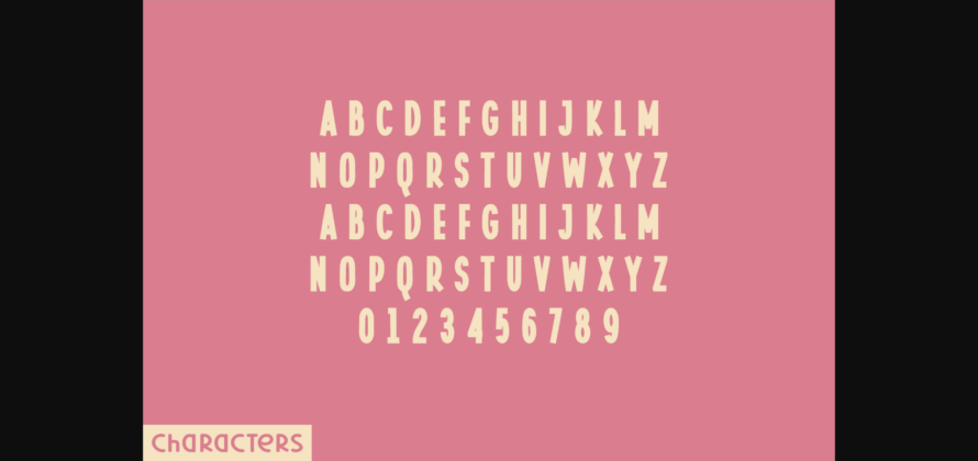 Chiffon Font Poster 4