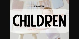 Children Font Poster 1