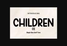 Children Font Poster 1