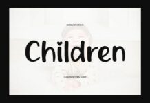 Children Font Poster 1