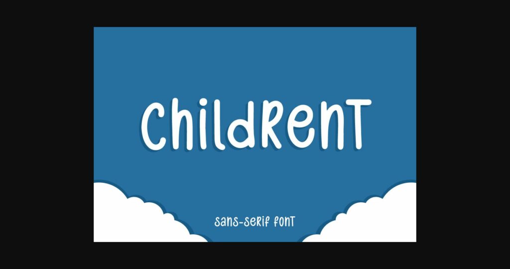 Childrent Font Poster 3