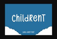 Childrent Font Poster 1