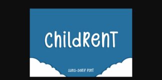 Childrent Font Poster 1