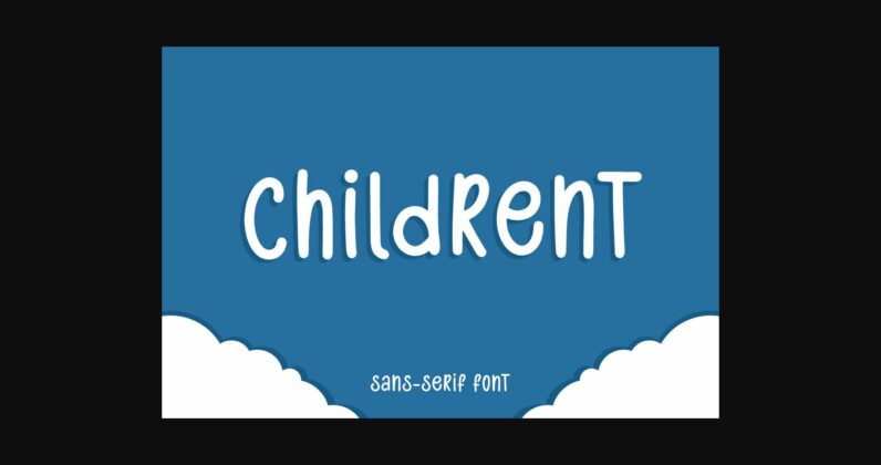 Childrent Font Poster 1