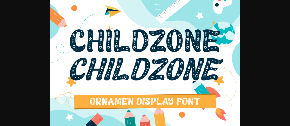 Childzone Font Poster 3