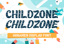 Childzone Font Poster 1