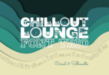 Chillout Lounge Font Poster 1