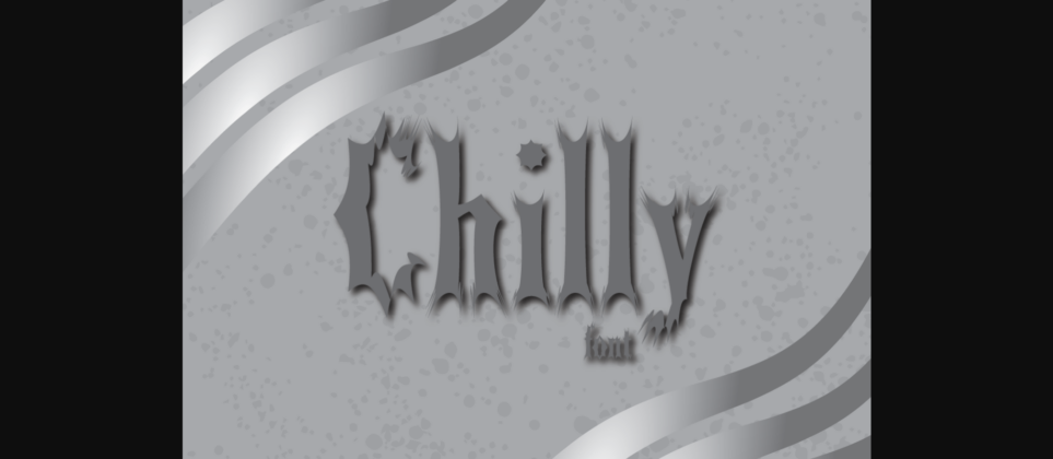 Chilly Font Poster 3