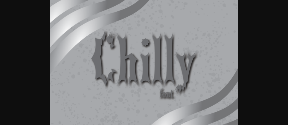 Chilly Font Poster 1