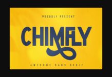 Chimfly Font Poster 1