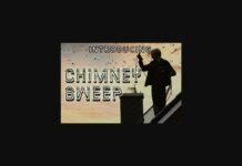 Chimney Sweep Font Poster 1