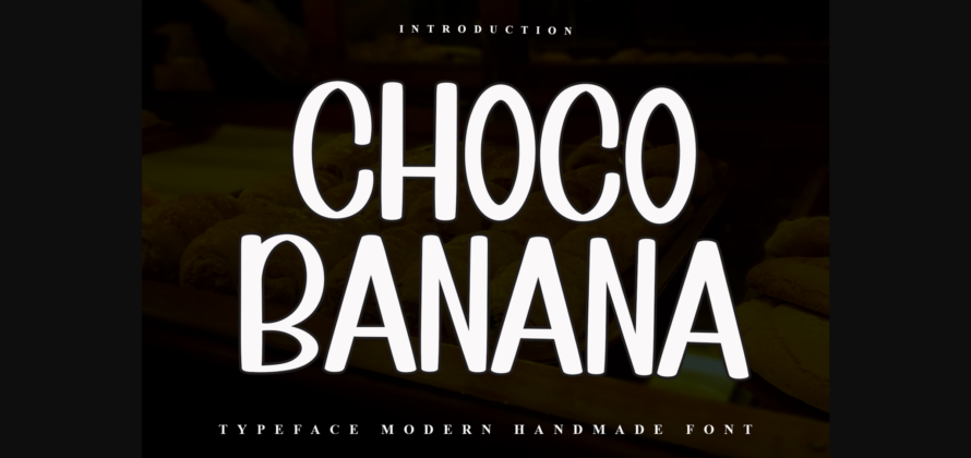 Choco Banana Font Poster 3
