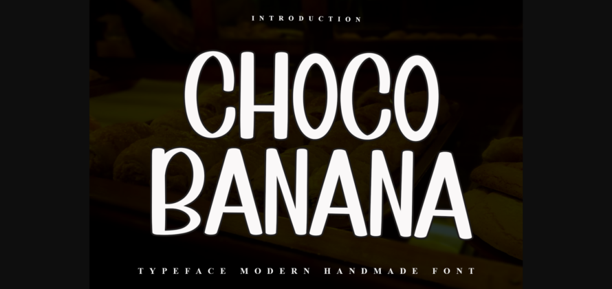 Choco Banana Font Poster 1