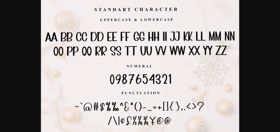 Choco Banana Font Poster 7