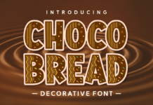 Choco Bread Font Poster 1