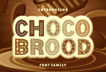 Choco Brood Font Poster 1