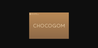 Chocogom Font Poster 1