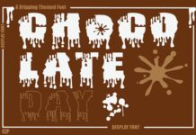 Chocolate Day Font Poster 1