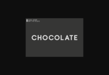 Chocolate Font Poster 1