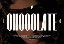 Chocolate Font Poster 1