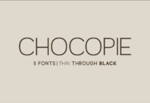 Chocopie Font Poster 1