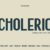 Choleric Font