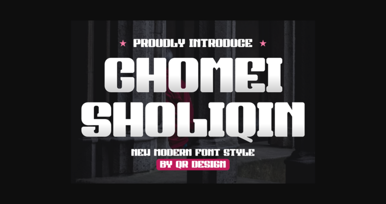Chomei Sholiqin Font Poster 3