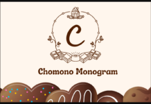 Chomono Monogram Font Poster 1