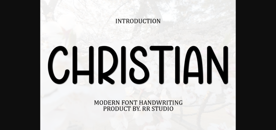 Christian Font Poster 3