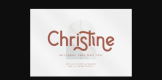 Christine Font Poster 1