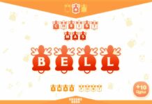 Christmas Bell Font Poster 1