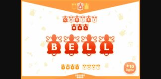 Christmas Bell Font Poster 1