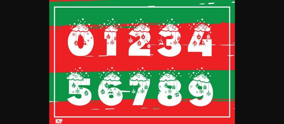 Christmas Day Font Poster 5