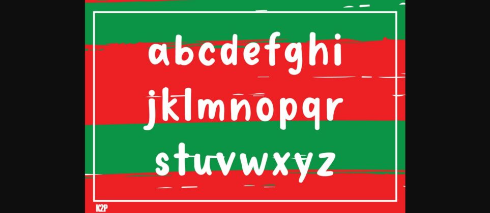 Christmas Day Font Poster 6