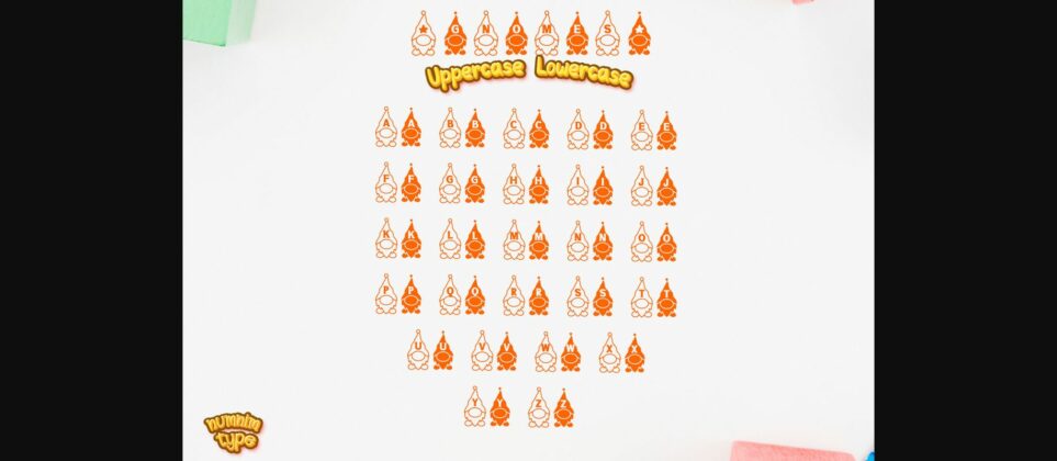 Christmas Gnomes Font Poster 11