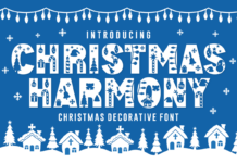 Christmas Harmony Font Christmas Harmony Font Poster 1