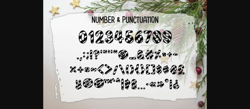 ‪Christmas Jolly‬ Font Poster 5