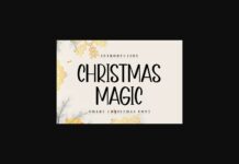 Christmas Magic Font Poster 1