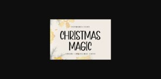 Christmas Magic Font Poster 1