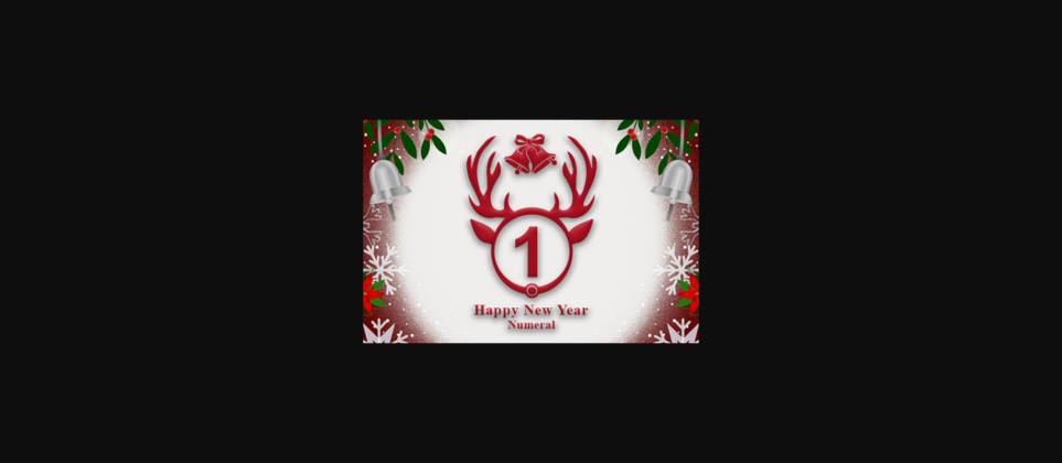 Christmas Reindeer Font Poster 7