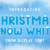 Christmas Snow White Font