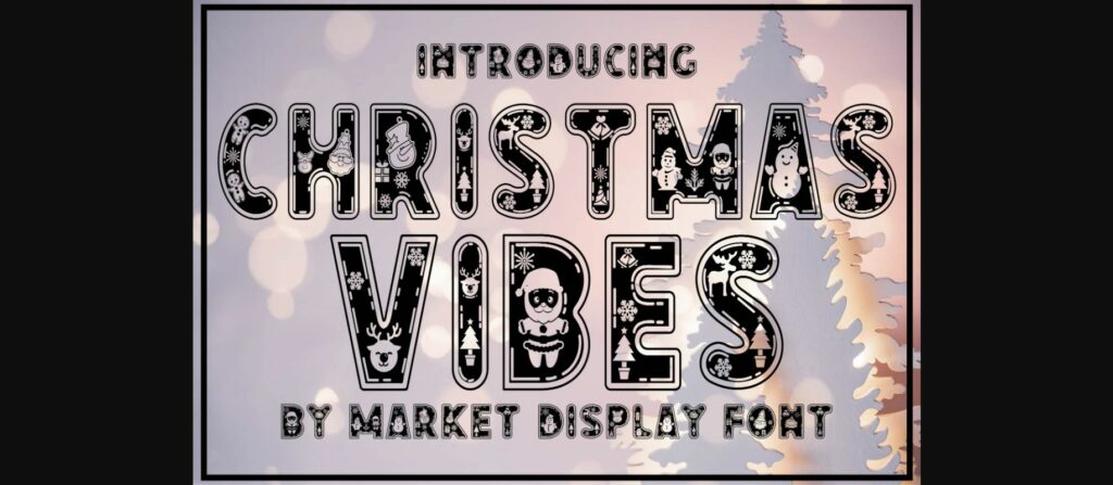 Christmas Vibes Font Poster 3